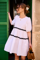 Dolce Bianca midi dress